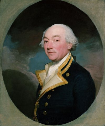 Capitano William Locker (1731-1800), c.1785 da Gilbert Stuart