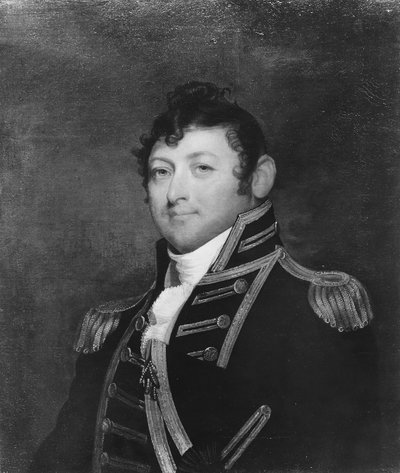 Commodoro Isaac Hull, 1813-14 da Gilbert Stuart