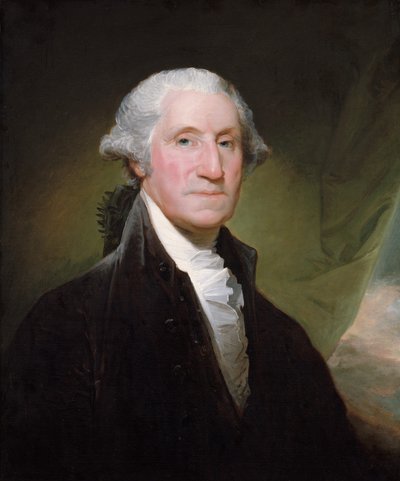 George Washington, iniziato 1795 da Gilbert Stuart