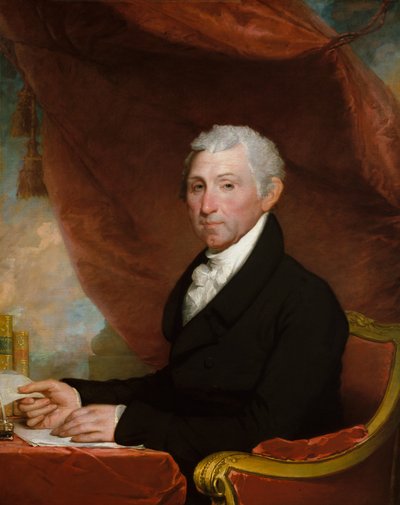 James Monroe da Gilbert Stuart