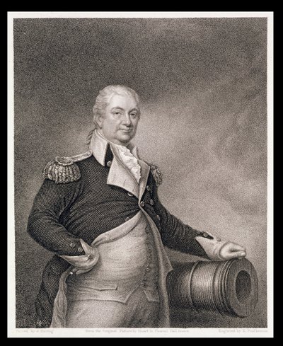 Maggiore Generale Henry Knox inciso da John Francis Eugene Prud