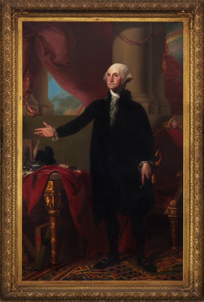 Ritratto di George Washington, 1796 da Gilbert Stuart