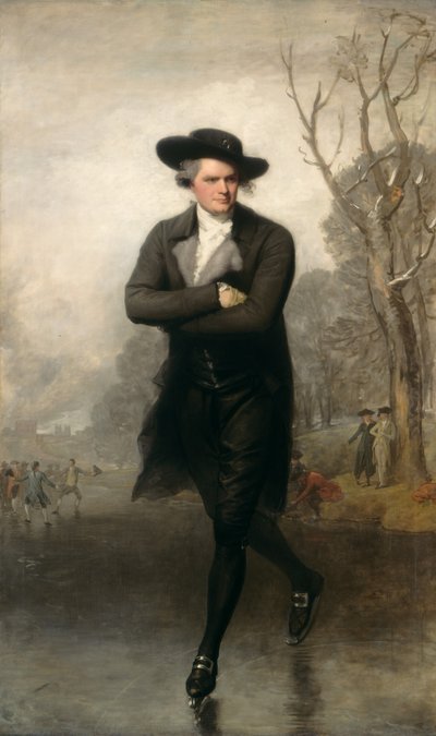 Il pattinatore Ritratto di William Grant, 1782 da Gilbert Stuart