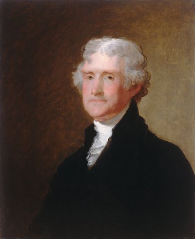 Thomas Jefferson da Gilbert Stuart