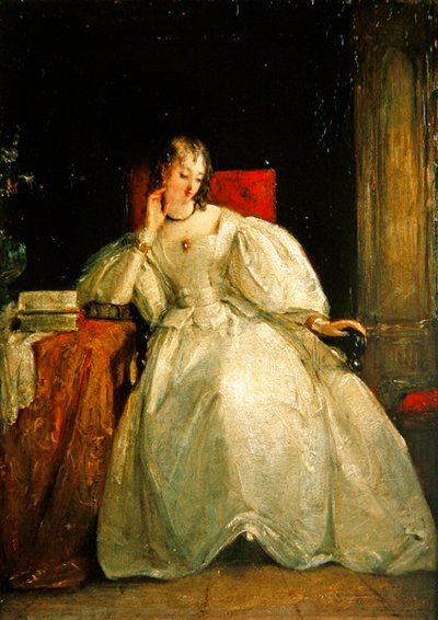 Ritratto di una signora da Gilbert Stuart Newton