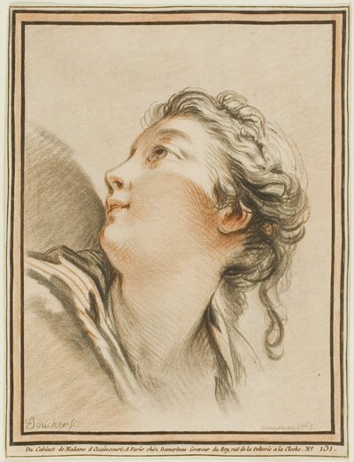 Testa di donna da Gilles Demarteau