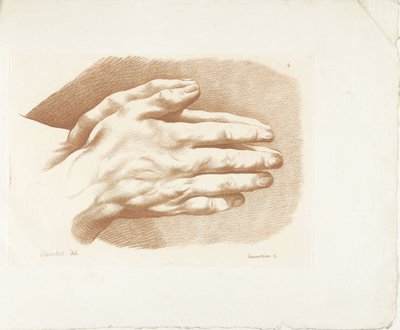 Studio di due mani da Gilles Demarteau