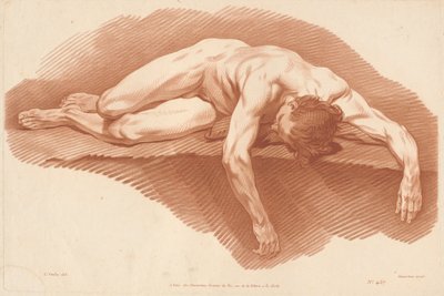 Accademia (457) da Gilles Demarteau, the Elder after Carle Van Loo