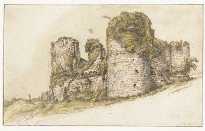 Veduta del Château de César a Vau da Gilles Neyts