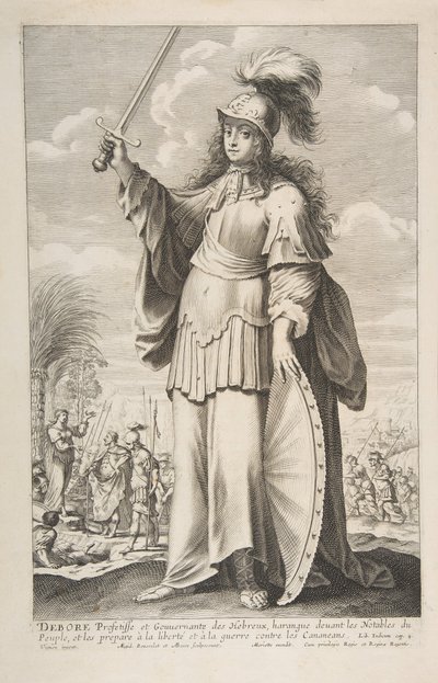 Déborah, 1647 da Gilles Rousselet and Abraham Bosse