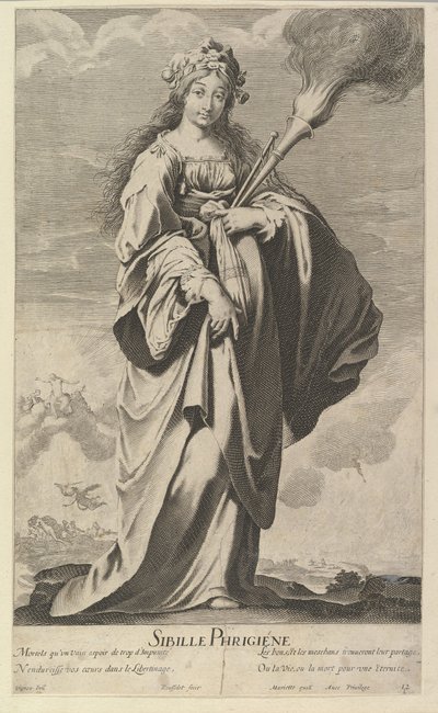 Sibilla Frigia da Gilles Rousselet and Abraham Bosse