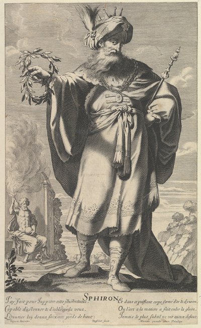 Sphiron, ca. 1639-40 da Gilles Rousselet and Abraham Bosse