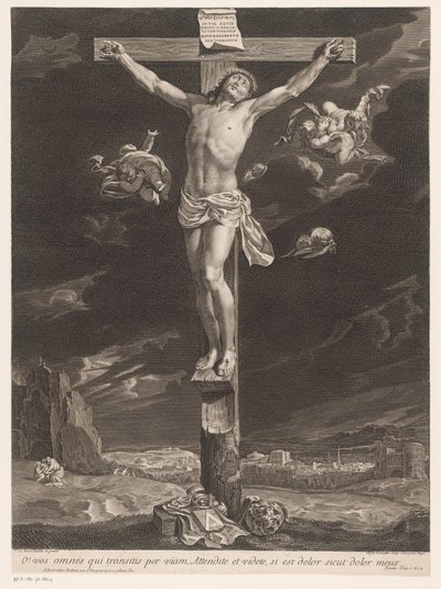 Cristo sulla croce da Gilles Rousselet