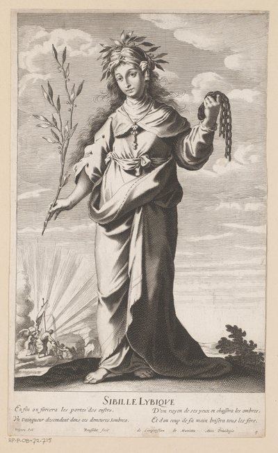 Sibilla libica (Sibille) (Les Sibylles) da Gilles Rousselet