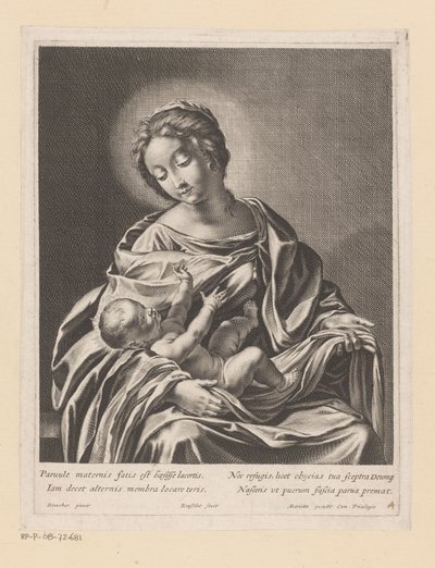 Maria con bambino da Gilles Rousselet
