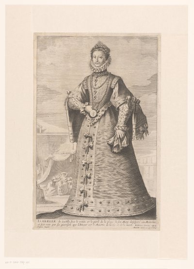 Ritratto di Isabella di Castiglia da Gilles Rousselet