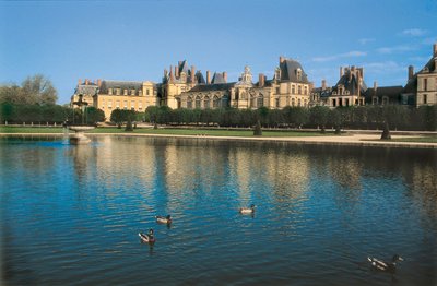 Castello di Fontainebleau in Seine e Marne (Seine-et-Marne), Francia. Architettura di Gilles Le Breton da Gilles and Delorme Philibert Le Breton