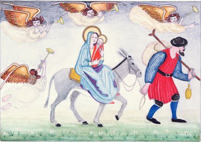 Fuga in Egitto III da Gillian Lawson