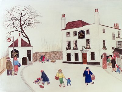 The Spaniards Inn, Hampstead Heath da Gillian Lawson