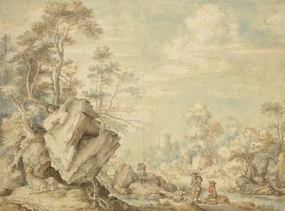 Paesaggio, 1623 da Gillis Claesz d Hondecoeter