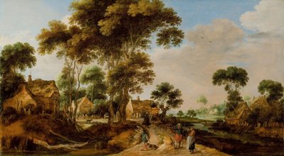 La strada di campagna da Gillis Claesz de Hondecoeter