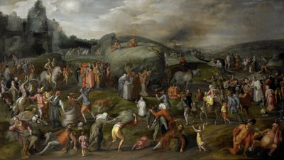 Allegoria degli abusi delle autorità ecclesiastiche e statali da Gillis Mostaert (I)