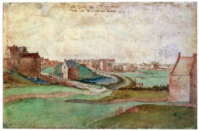 Paesaggio vicino ad Anversa, 1566 da Gillis Mostaert