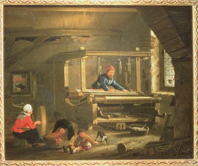 Il Laboratorio di un Tessitore da Gillis Rombouts
