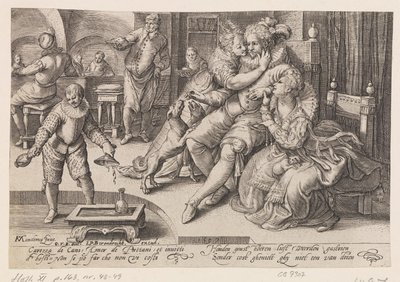 Scene di una vita dissoluta da Gillis van Breen
