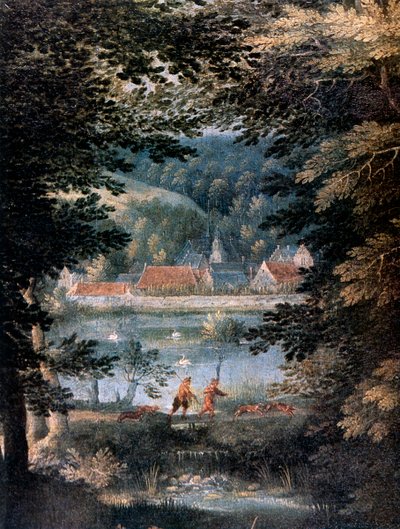 Paesaggio, XVI secolo da Gillis van Coninxloo