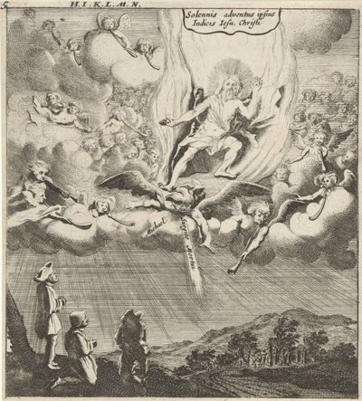 Cristo appare in cielo da Gillis van Scheyndel (I)