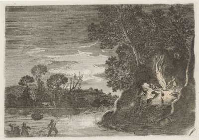 Figure intorno a un falò da Gillis van Scheyndel (I)