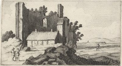 Cappella in una rovina (Dodici paesaggi) da Gillis van Scheyndel (I)