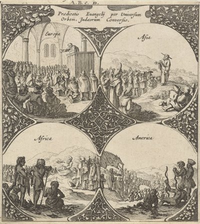 Predicatori nei quattro continenti da Gillis van Scheyndel (I)