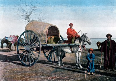Carro di Bukhara, Uzbekistan, c1890 da Gillot