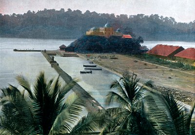 Port Blair, capitale delle Isole Andamane e Nicobare, Oceano Indiano da Gillot