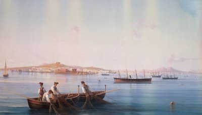 Veduta di Napoli dal mare da Gioacchino La Pira