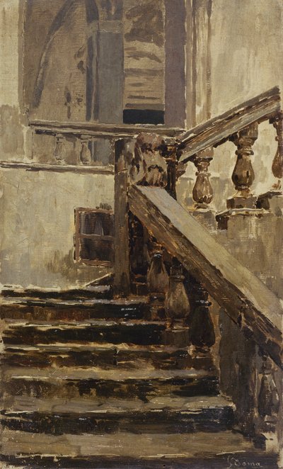 Studio di gradini di scala da Gioacchino Toma