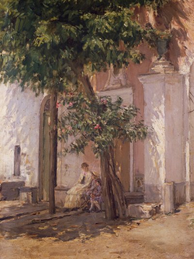 Villa Garzoni, di Gioacchino Toma (1836-1893) da Gioacchino Toma