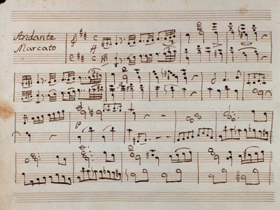 Prima pagina della partitura ridotta per pianoforte di Tancredi, opera di Gioacchino Rossini da Gioachino Rossini