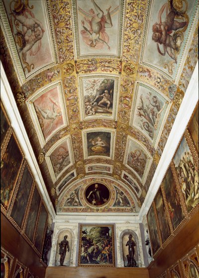 Storia di Prometeo (soffitto dello Studiolo di Francesco I de