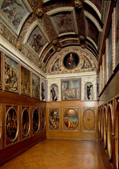 Vista dello Studiolo di Francesco I de