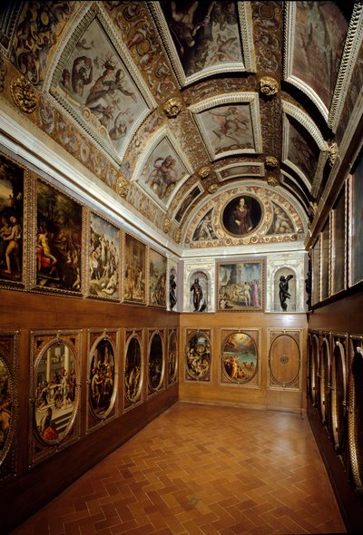 Veduta dello Studiolo di Francesco I de