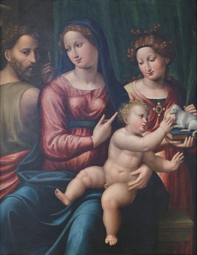 Madonna col Bambino, San Giovanni Battista e Sant