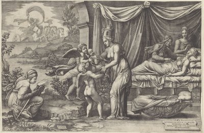 Allegoria della nascita da Giorgio Ghisi