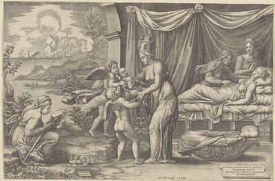 Allegoria della Nascita da Giorgio Ghisi
