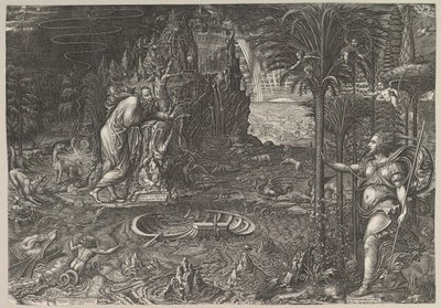 Allegoria della vita, 1561 da Giorgio Ghisi