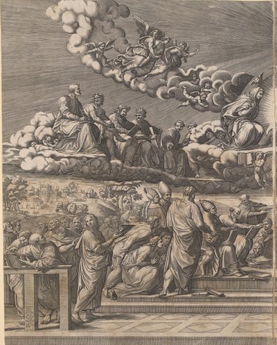 Discussione sul Sacramento Santo da Giorgio Ghisi