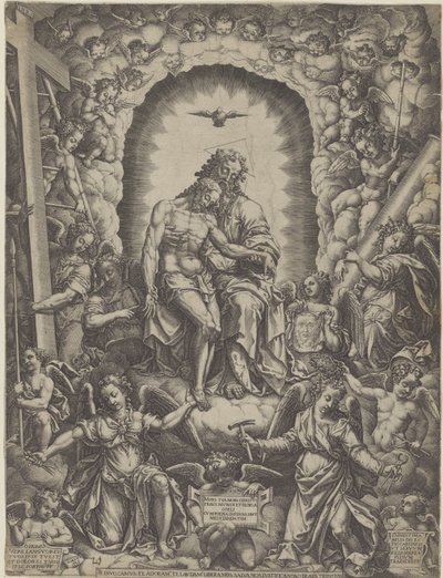 Santissima Trinità da Giorgio Ghisi