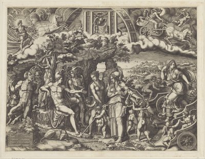 Il giudizio di Paride da Giorgio Ghisi